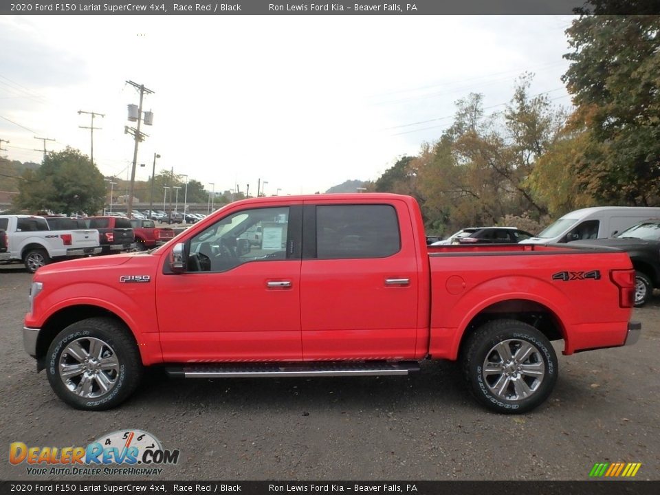 Race Red 2020 Ford F150 Lariat SuperCrew 4x4 Photo #5