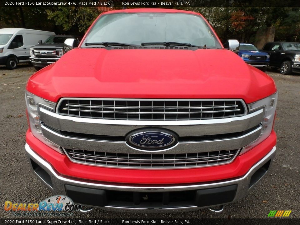 2020 Ford F150 Lariat SuperCrew 4x4 Race Red / Black Photo #7