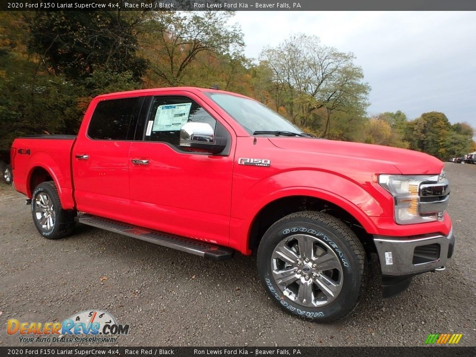 Race Red 2020 Ford F150 Lariat SuperCrew 4x4 Photo #8