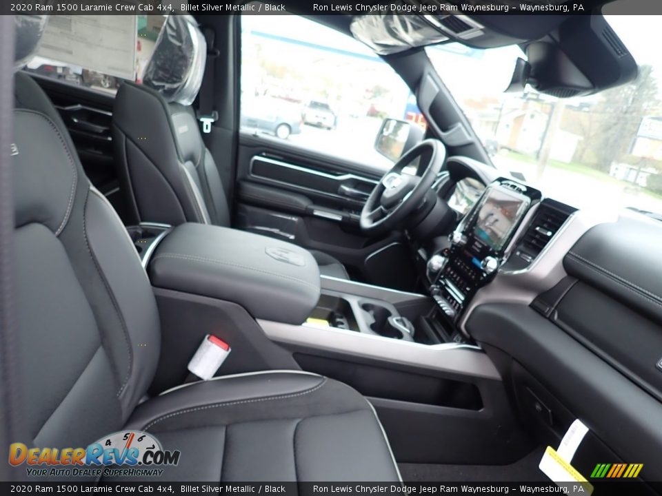 Front Seat of 2020 Ram 1500 Laramie Crew Cab 4x4 Photo #10
