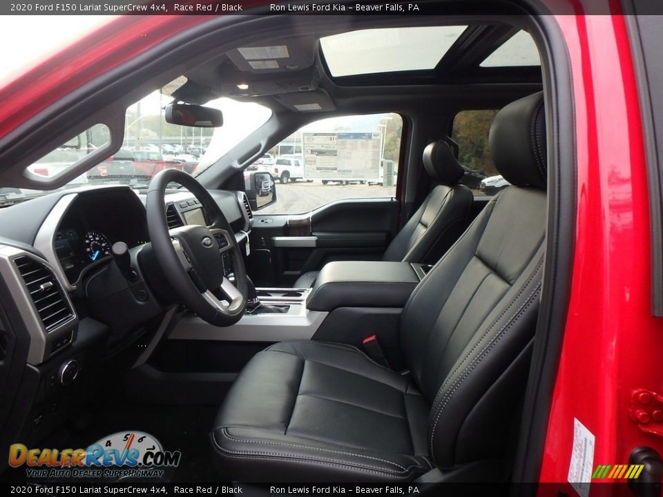Front Seat of 2020 Ford F150 Lariat SuperCrew 4x4 Photo #13