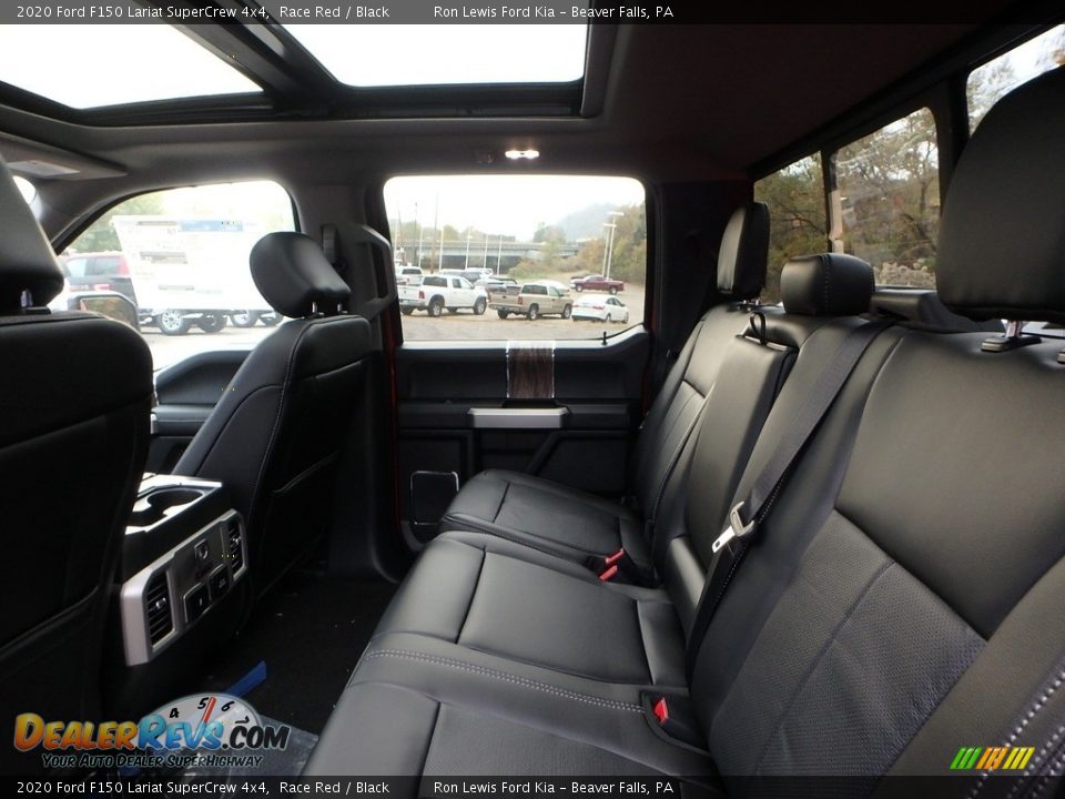 2020 Ford F150 Lariat SuperCrew 4x4 Race Red / Black Photo #14