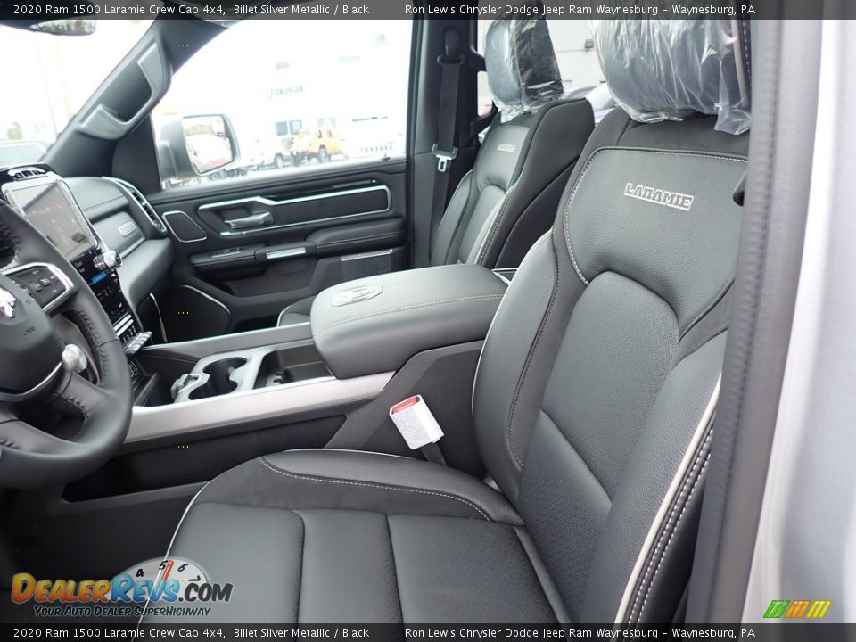 2020 Ram 1500 Laramie Crew Cab 4x4 Billet Silver Metallic / Black Photo #15