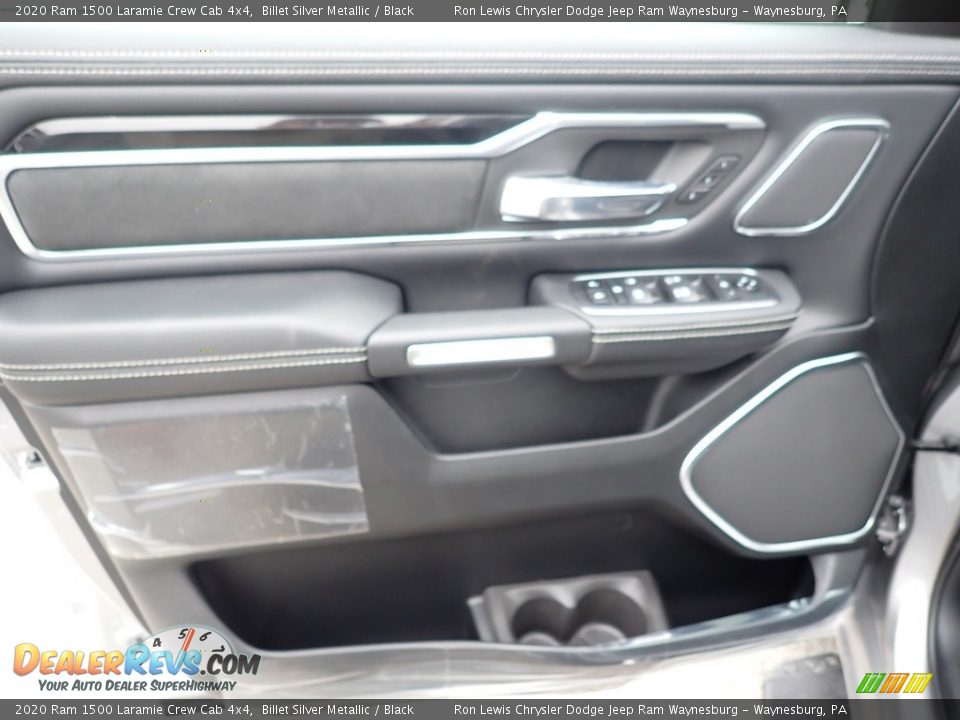 2020 Ram 1500 Laramie Crew Cab 4x4 Billet Silver Metallic / Black Photo #16