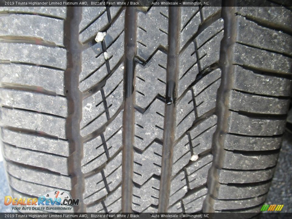 2019 Toyota Highlander Limited Platinum AWD Blizzard Pearl White / Black Photo #8