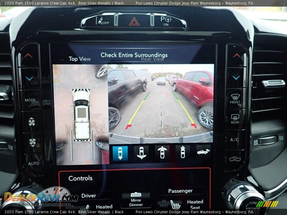 2020 Ram 1500 Laramie Crew Cab 4x4 Billet Silver Metallic / Black Photo #19