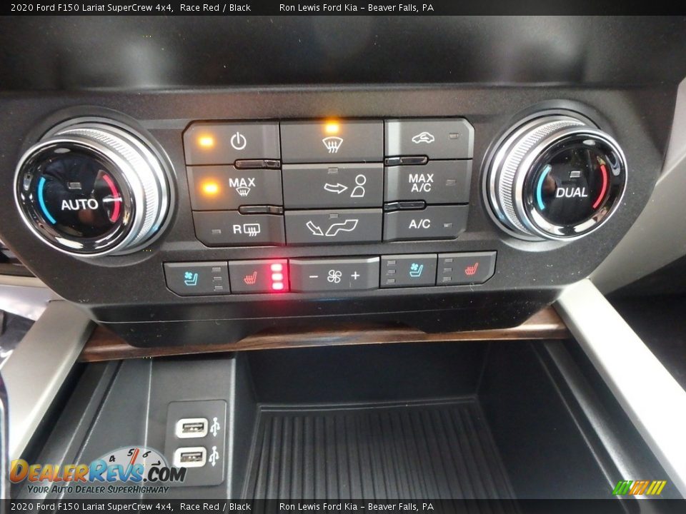 Controls of 2020 Ford F150 Lariat SuperCrew 4x4 Photo #19