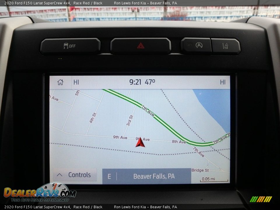 Navigation of 2020 Ford F150 Lariat SuperCrew 4x4 Photo #20