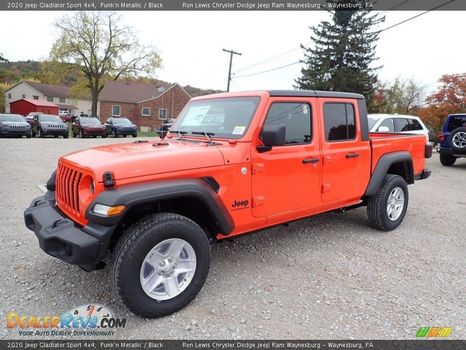 2020 Jeep Gladiator Sport 4x4 Punk'n Metallic / Black Photo #1