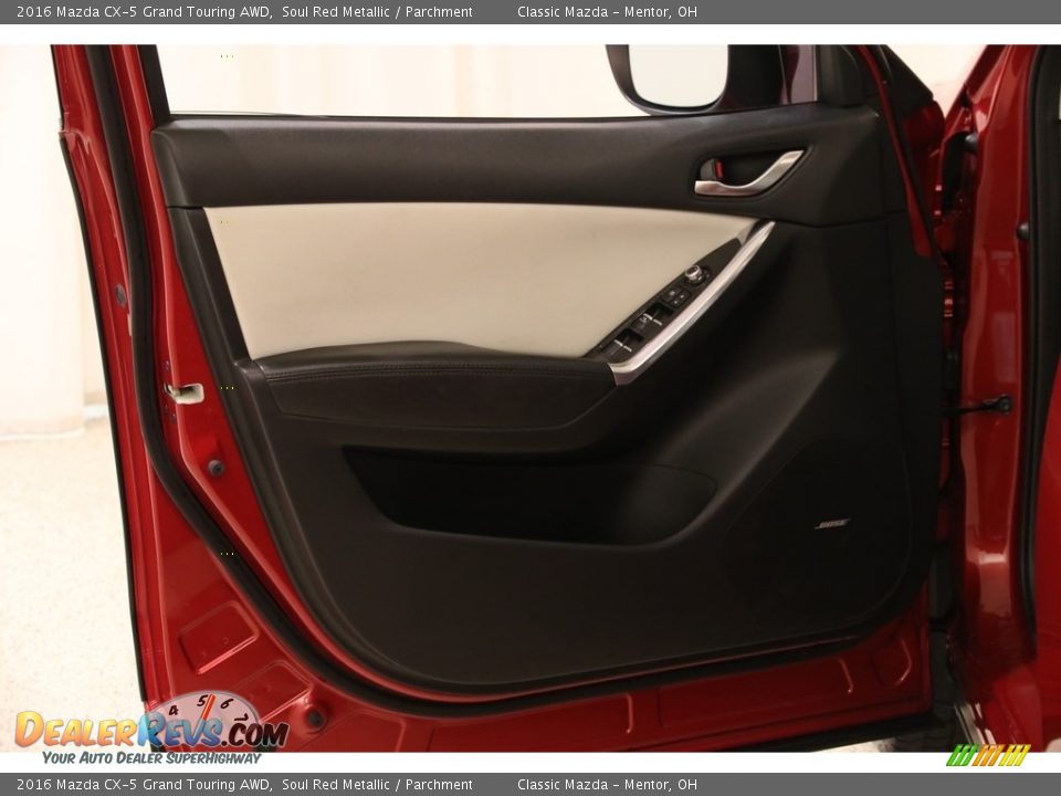 2016 Mazda CX-5 Grand Touring AWD Soul Red Metallic / Parchment Photo #4