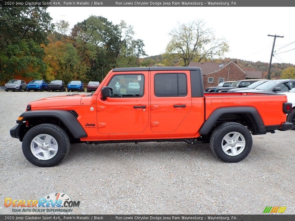 2020 Jeep Gladiator Sport 4x4 Punk'n Metallic / Black Photo #2