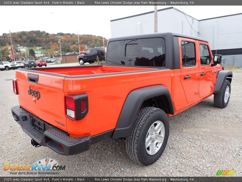 2020 Jeep Gladiator Sport 4x4 Punk'n Metallic / Black Photo #5