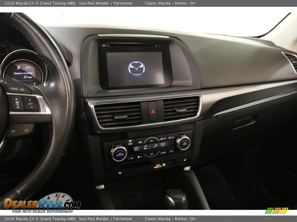 2016 Mazda CX-5 Grand Touring AWD Soul Red Metallic / Parchment Photo #9