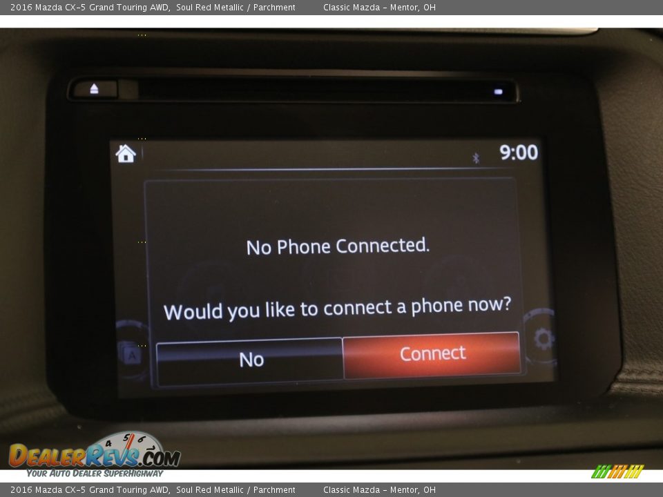 2016 Mazda CX-5 Grand Touring AWD Soul Red Metallic / Parchment Photo #11