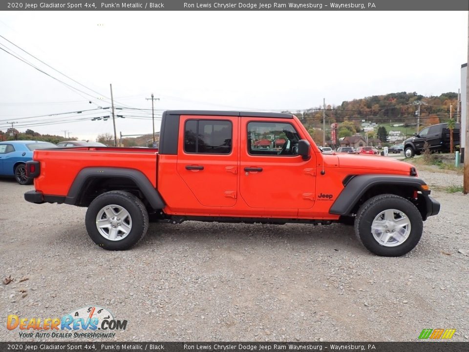 2020 Jeep Gladiator Sport 4x4 Punk'n Metallic / Black Photo #7