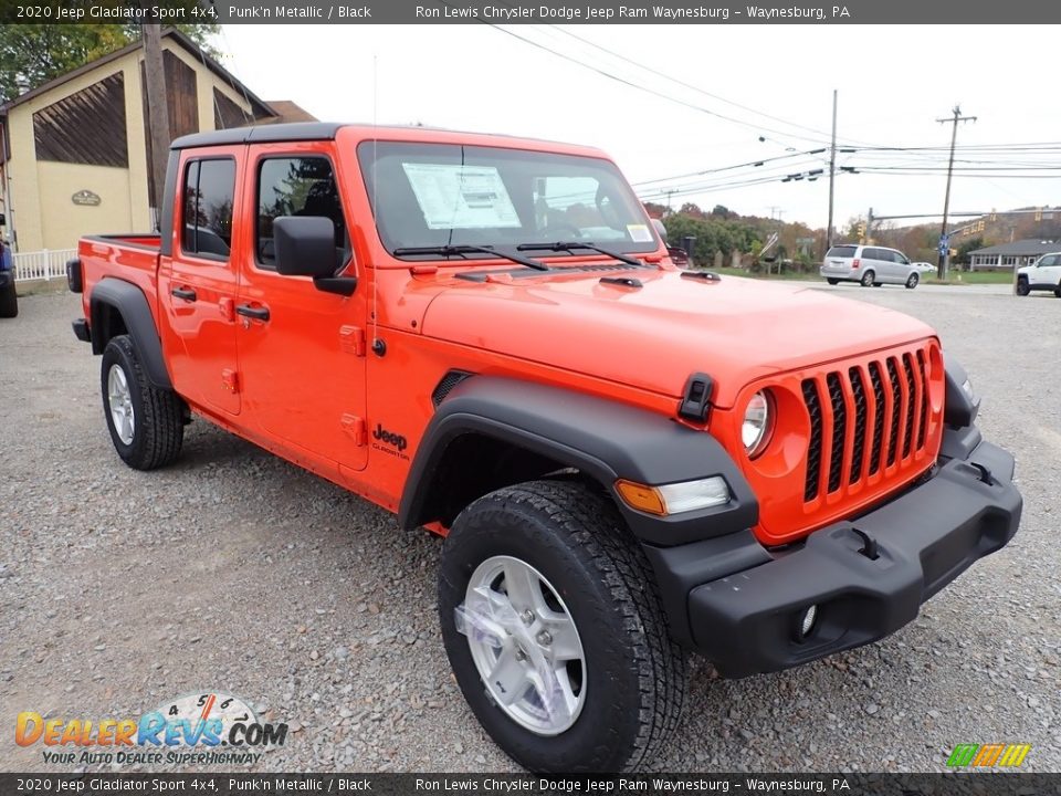 2020 Jeep Gladiator Sport 4x4 Punk'n Metallic / Black Photo #8