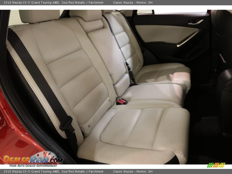 2016 Mazda CX-5 Grand Touring AWD Soul Red Metallic / Parchment Photo #16
