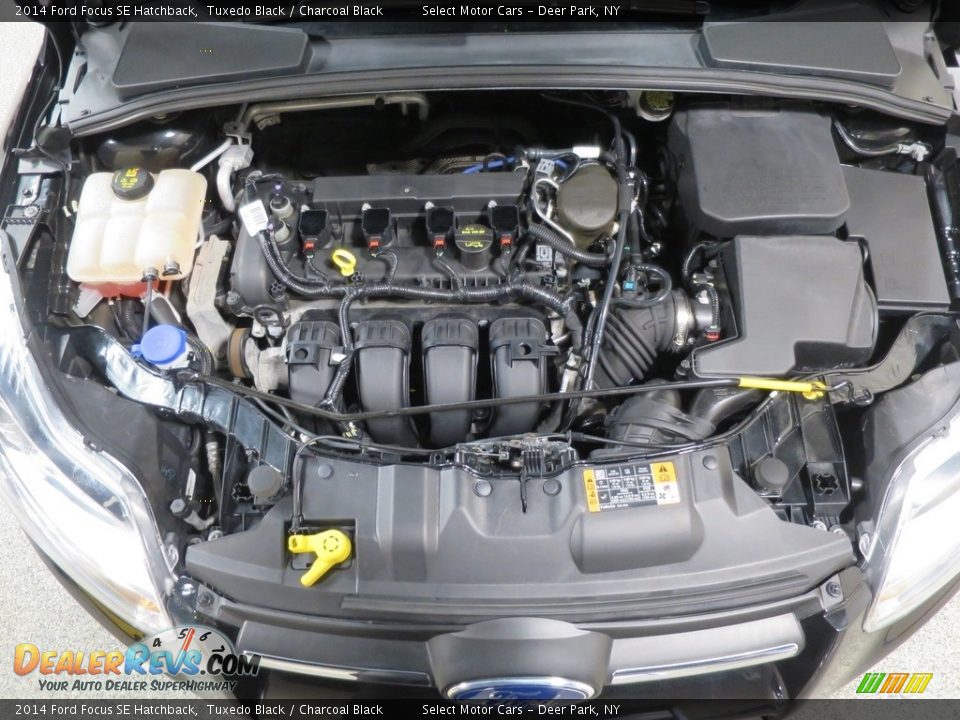 2014 Ford Focus SE Hatchback Tuxedo Black / Charcoal Black Photo #24