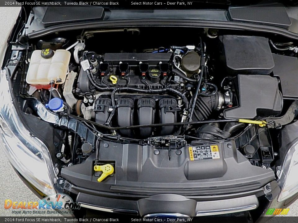 2014 Ford Focus SE Hatchback Tuxedo Black / Charcoal Black Photo #25