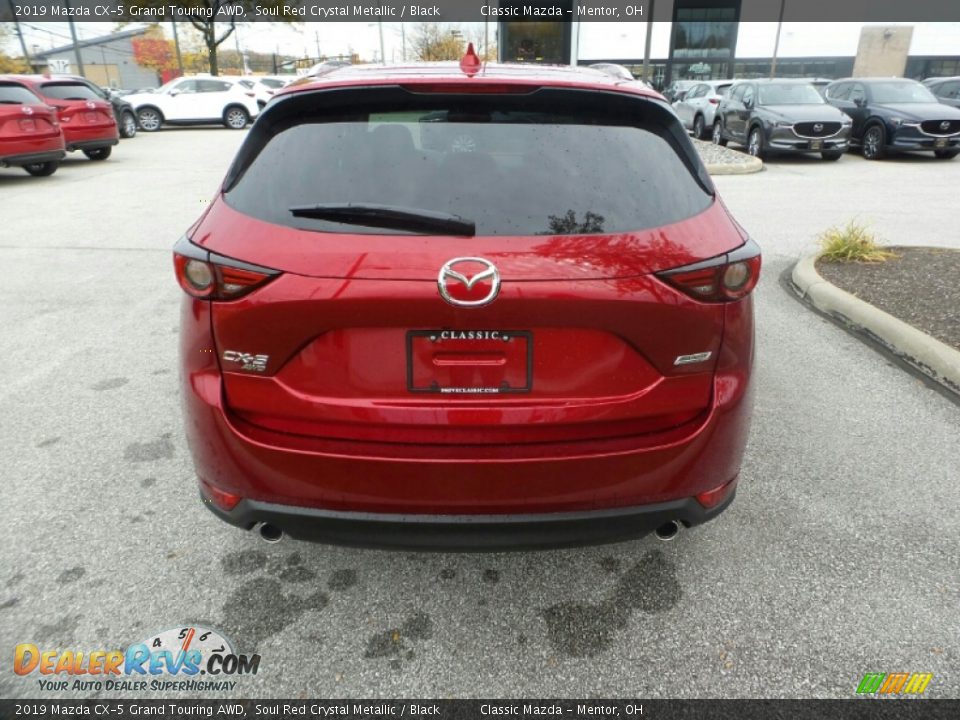 2019 Mazda CX-5 Grand Touring AWD Soul Red Crystal Metallic / Black Photo #6