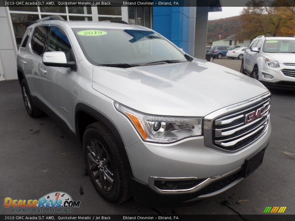 2019 GMC Acadia SLT AWD Quicksilver Metallic / Jet Black Photo #1