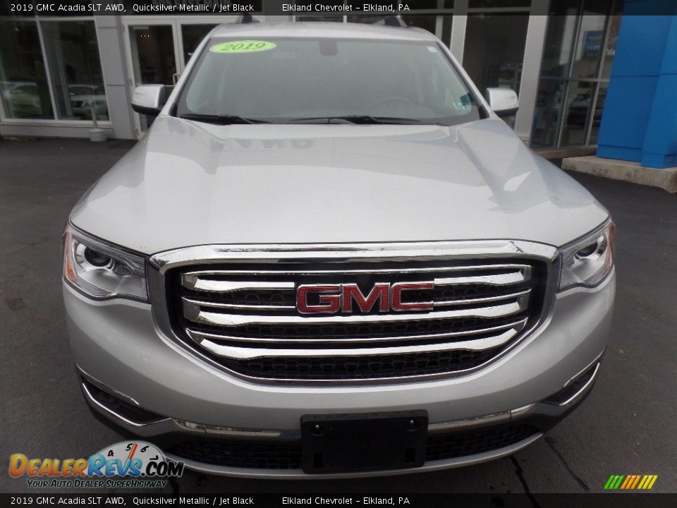 2019 GMC Acadia SLT AWD Quicksilver Metallic / Jet Black Photo #2