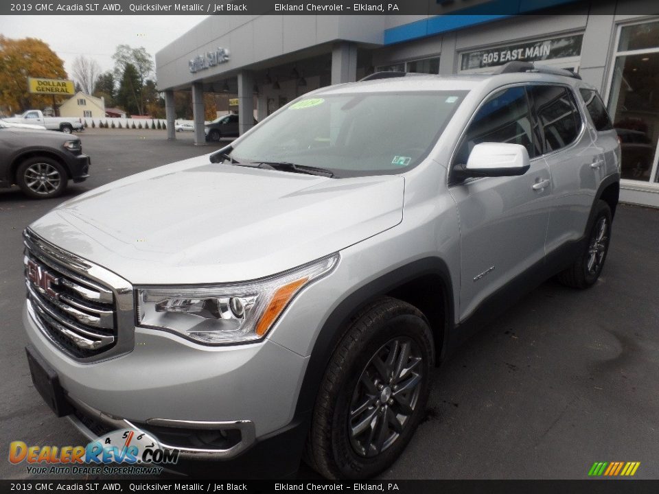 2019 GMC Acadia SLT AWD Quicksilver Metallic / Jet Black Photo #3