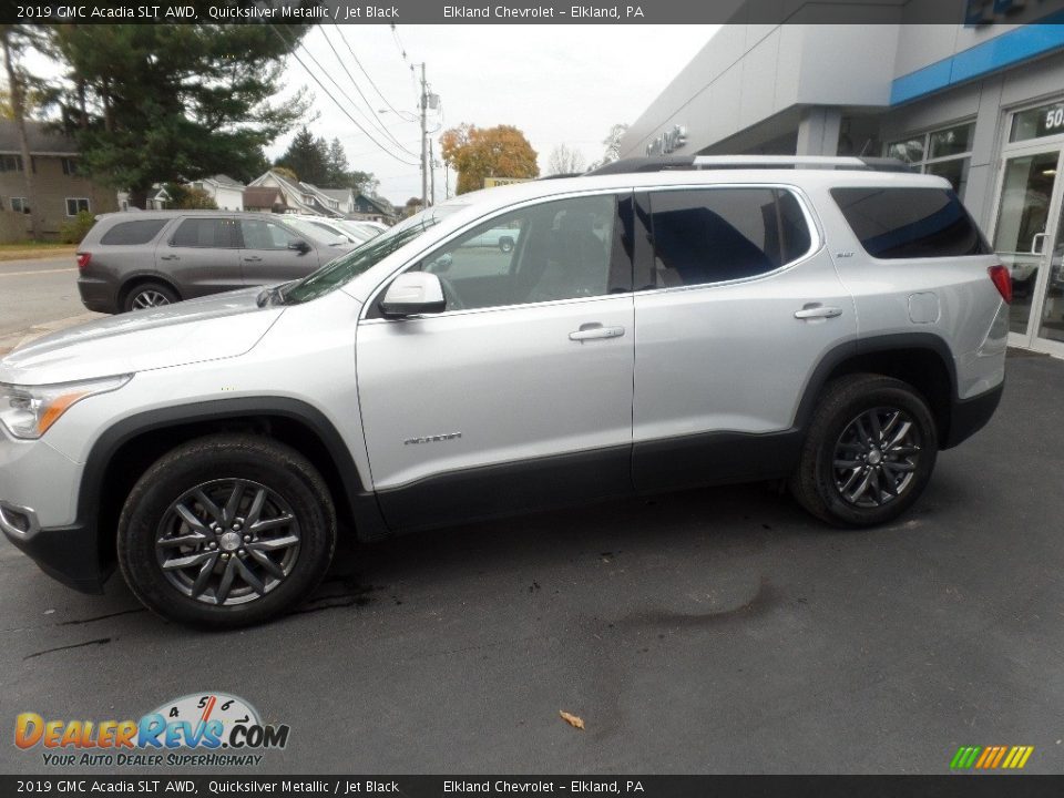 2019 GMC Acadia SLT AWD Quicksilver Metallic / Jet Black Photo #4