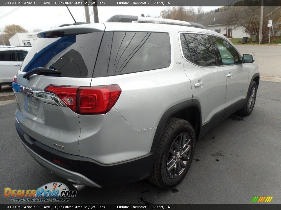 2019 GMC Acadia SLT AWD Quicksilver Metallic / Jet Black Photo #8