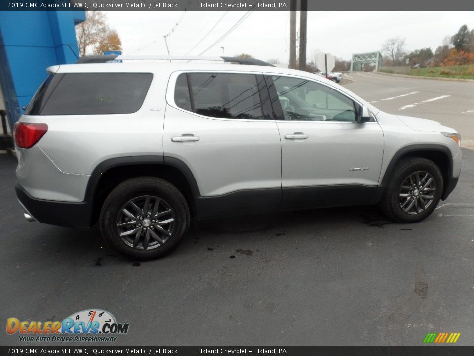 2019 GMC Acadia SLT AWD Quicksilver Metallic / Jet Black Photo #9