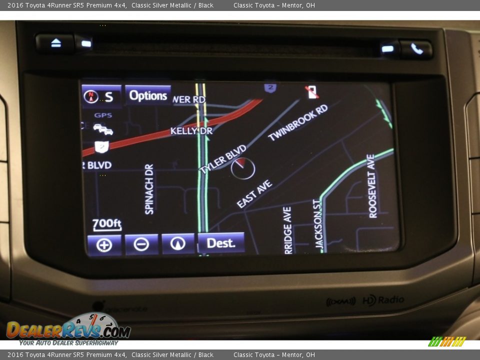 2016 Toyota 4Runner SR5 Premium 4x4 Classic Silver Metallic / Black Photo #10