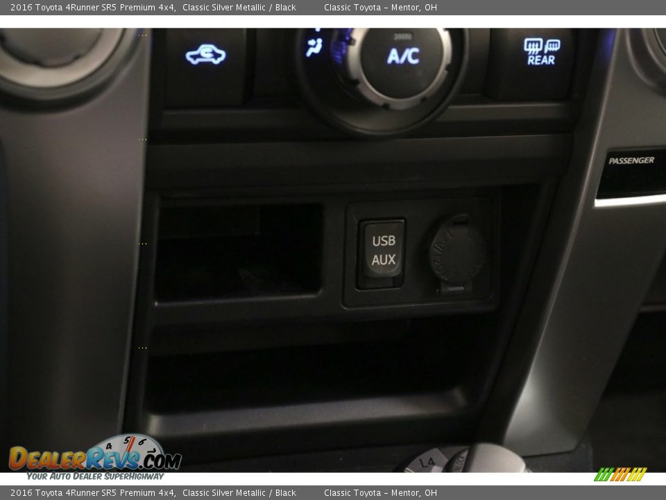 2016 Toyota 4Runner SR5 Premium 4x4 Classic Silver Metallic / Black Photo #13