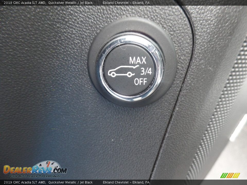 2019 GMC Acadia SLT AWD Quicksilver Metallic / Jet Black Photo #23