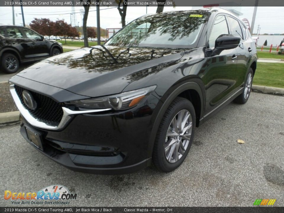 2019 Mazda CX-5 Grand Touring AWD Jet Black Mica / Black Photo #3