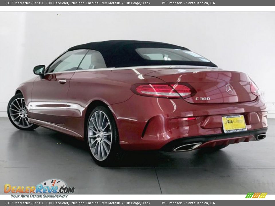 2017 Mercedes-Benz C 300 Cabriolet designo Cardinal Red Metallic / Silk Beige/Black Photo #10