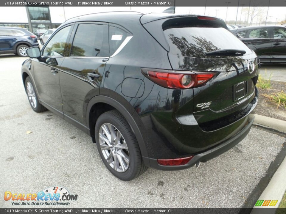 2019 Mazda CX-5 Grand Touring AWD Jet Black Mica / Black Photo #5