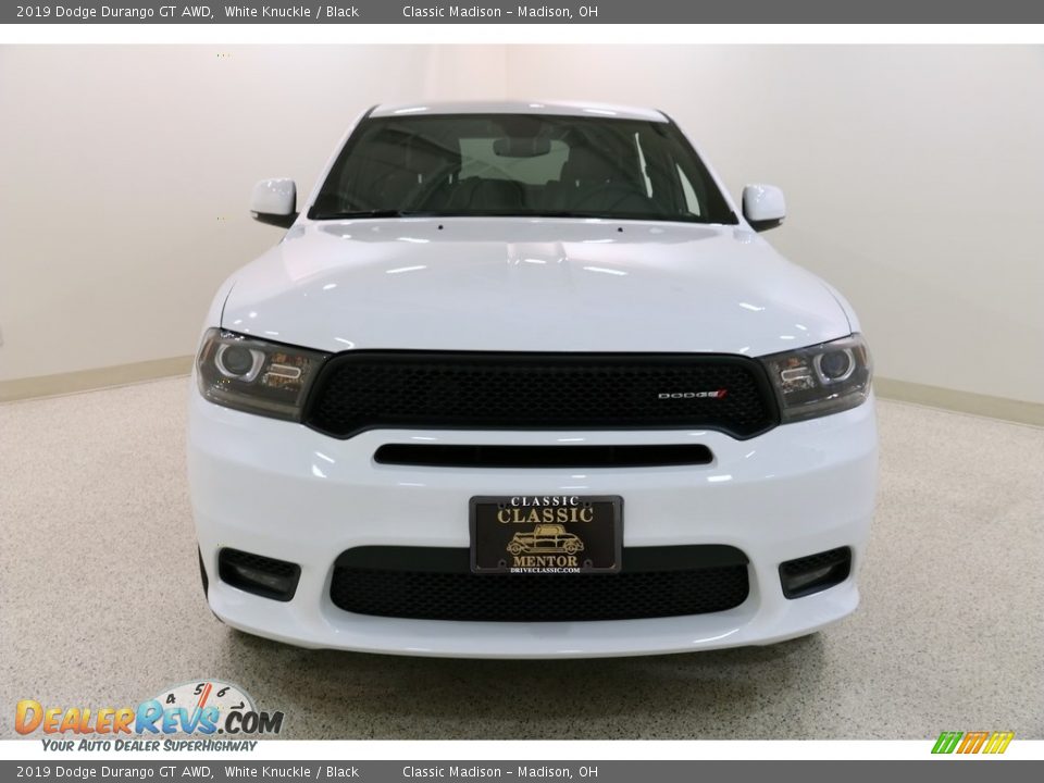 2019 Dodge Durango GT AWD White Knuckle / Black Photo #2