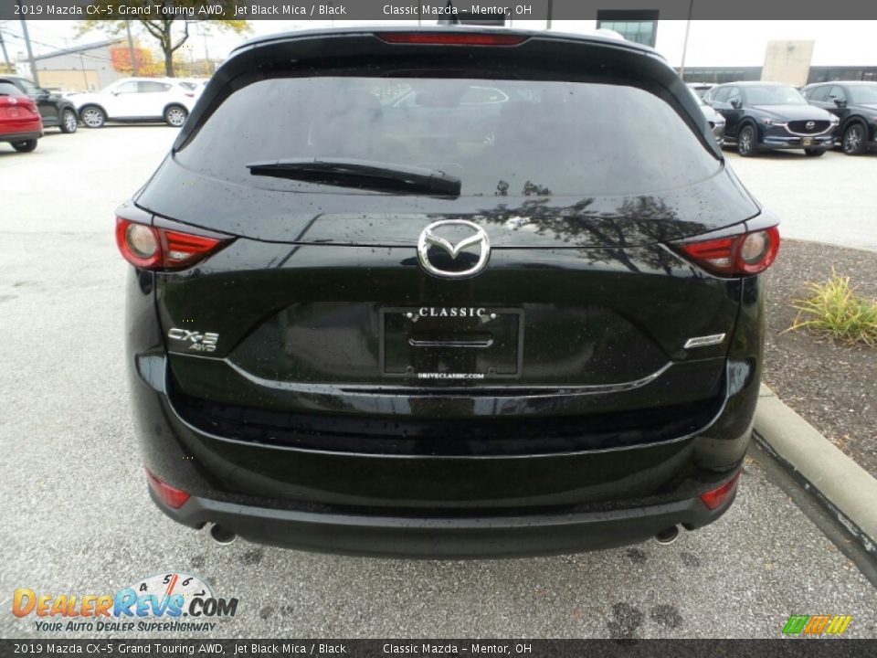 2019 Mazda CX-5 Grand Touring AWD Jet Black Mica / Black Photo #6