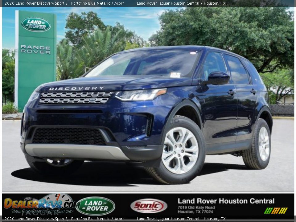 2020 Land Rover Discovery Sport S Portofino Blue Metallic / Acorn Photo #1