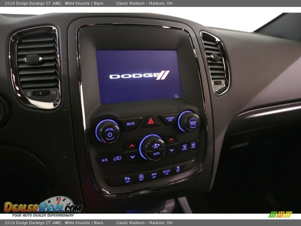 2019 Dodge Durango GT AWD White Knuckle / Black Photo #10