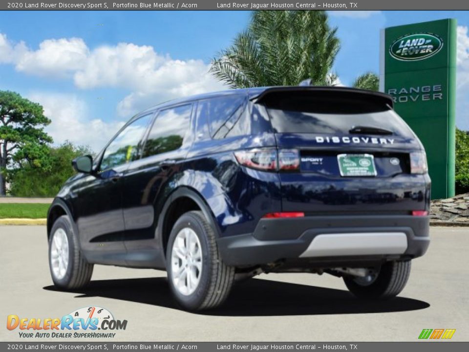 2020 Land Rover Discovery Sport S Portofino Blue Metallic / Acorn Photo #4