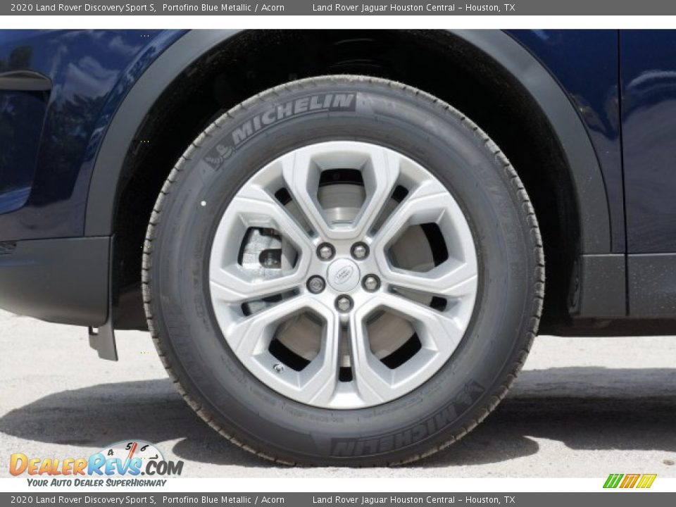 2020 Land Rover Discovery Sport S Portofino Blue Metallic / Acorn Photo #8