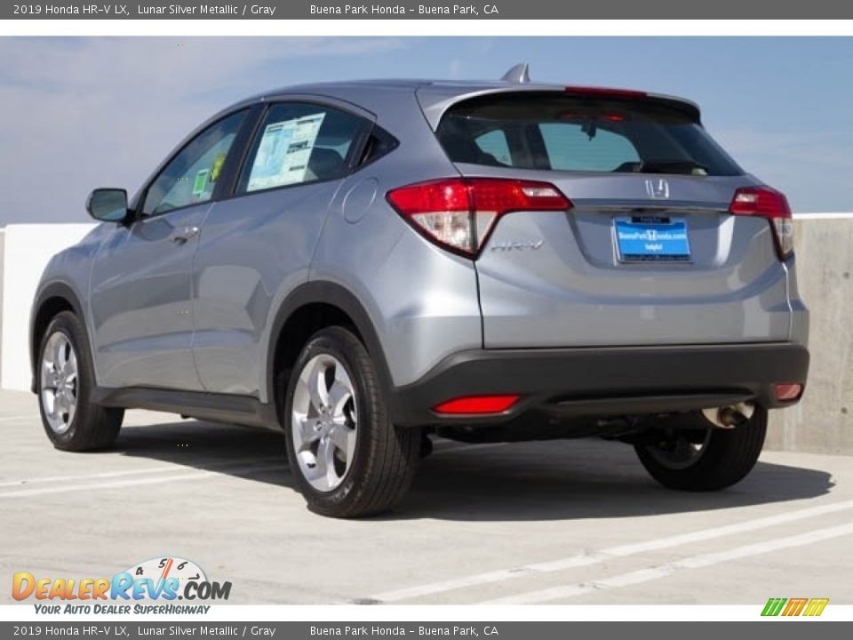 2019 Honda HR-V LX Lunar Silver Metallic / Gray Photo #2