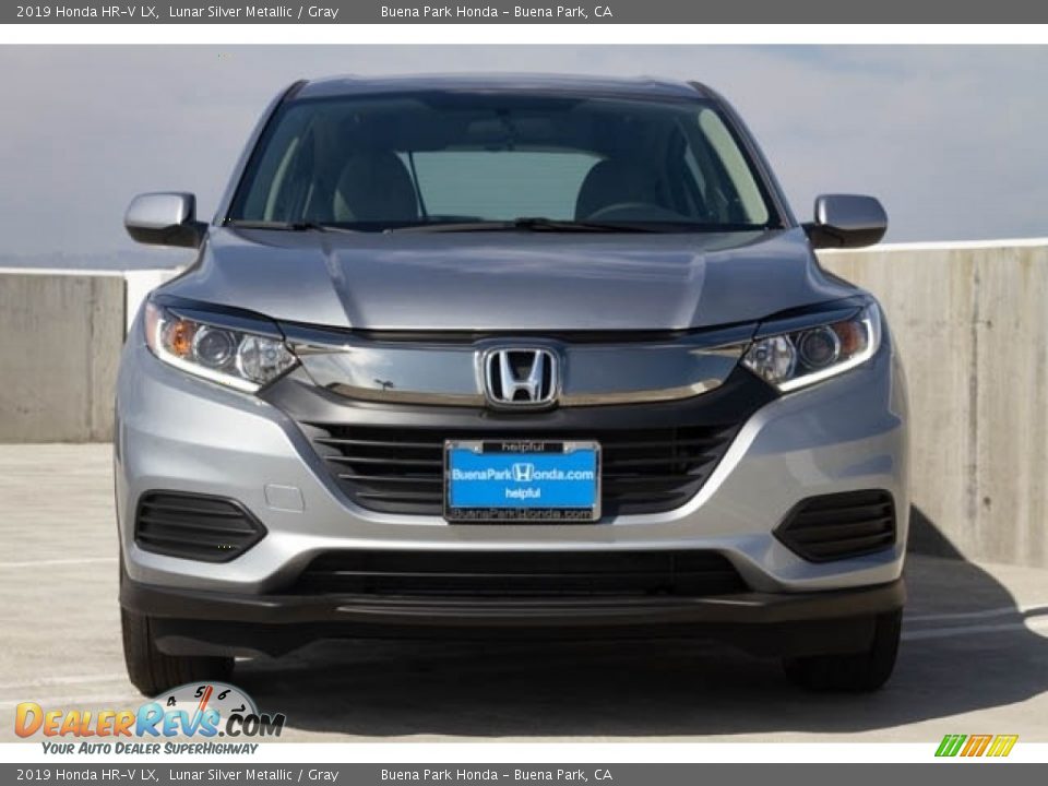 2019 Honda HR-V LX Lunar Silver Metallic / Gray Photo #3