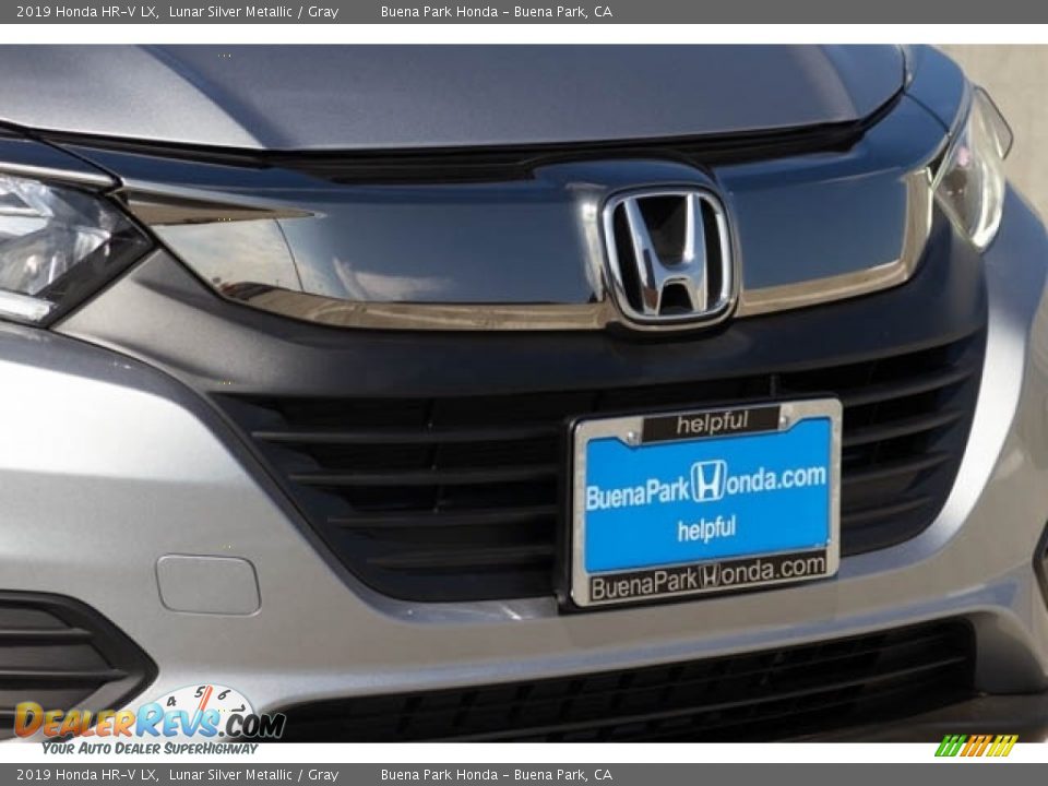 2019 Honda HR-V LX Lunar Silver Metallic / Gray Photo #4