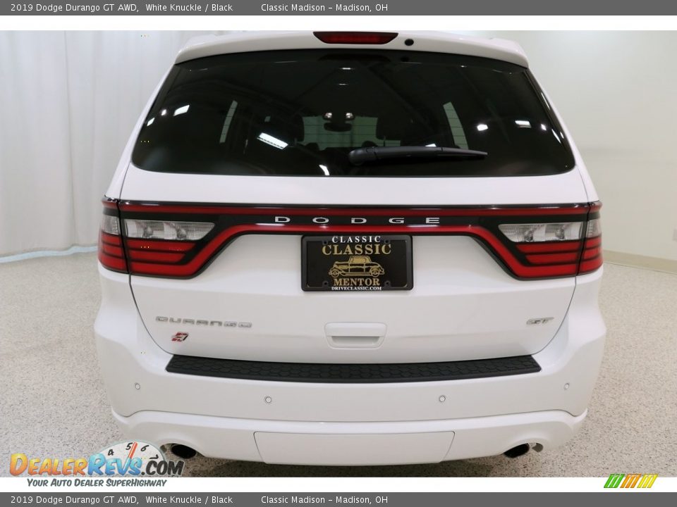 2019 Dodge Durango GT AWD White Knuckle / Black Photo #25