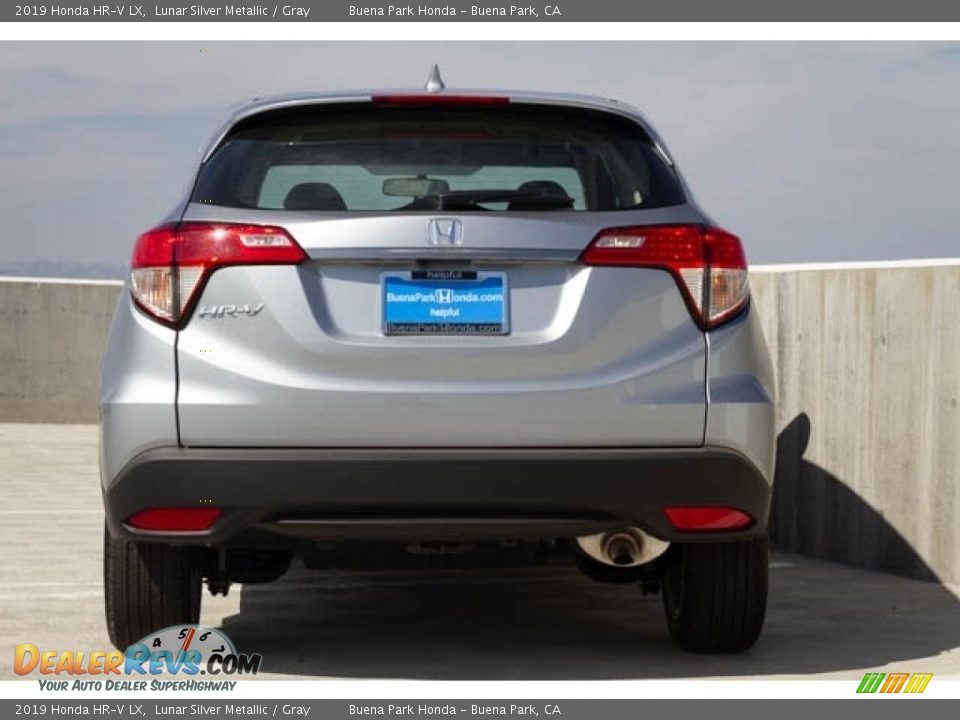 2019 Honda HR-V LX Lunar Silver Metallic / Gray Photo #6