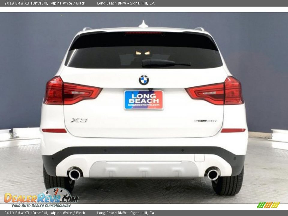 2019 BMW X3 sDrive30i Alpine White / Black Photo #3