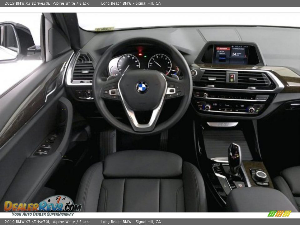 2019 BMW X3 sDrive30i Alpine White / Black Photo #4
