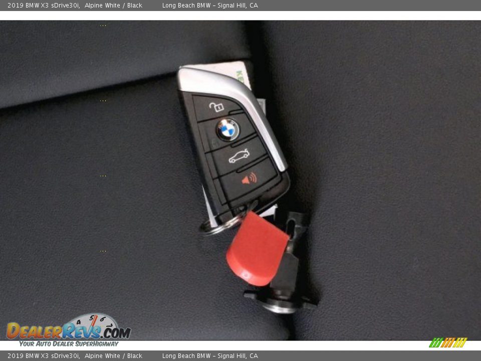 2019 BMW X3 sDrive30i Alpine White / Black Photo #11